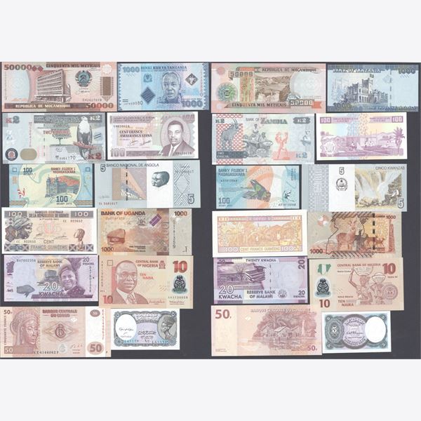 Banknotes - Africa