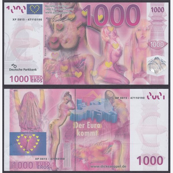 Zero 0-Euro and other Unofficial Euro Notes